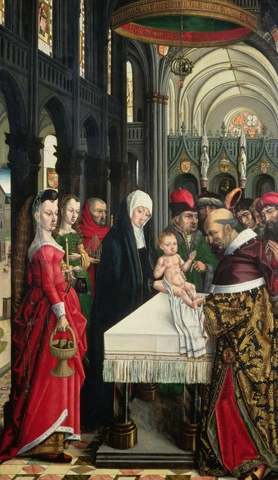 The Presentation in the Temple by Master of the Catholic Kings Master of the Catholic Kings